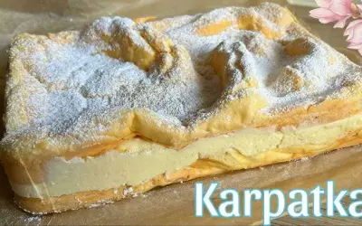 Karpatka: Idealne ciasto ptysiowe krok po kroku. Bez zakalca!