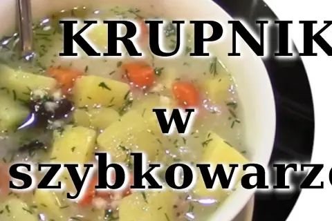 Szybkowar: Perfekcyjne zupy w 20 minut! Gotuj smacznie i zdrowo