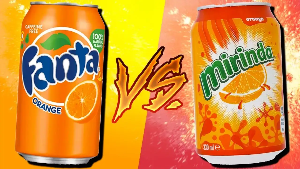 Por&oacute;wnanie smaku Fanta Mirinda