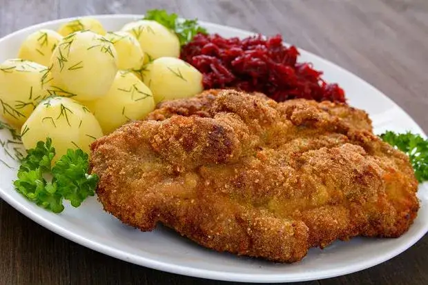 tradycyjny polski obiad dla gości